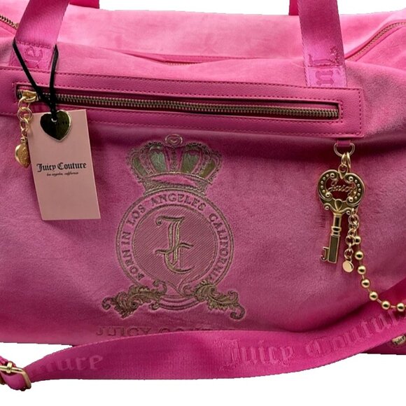 Juicy Couture Exclusive Love Potion Classic Juicy Lover Weekender Bag NWT - Picture 5 of 16